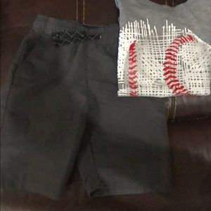 Summer shirt and tee pair